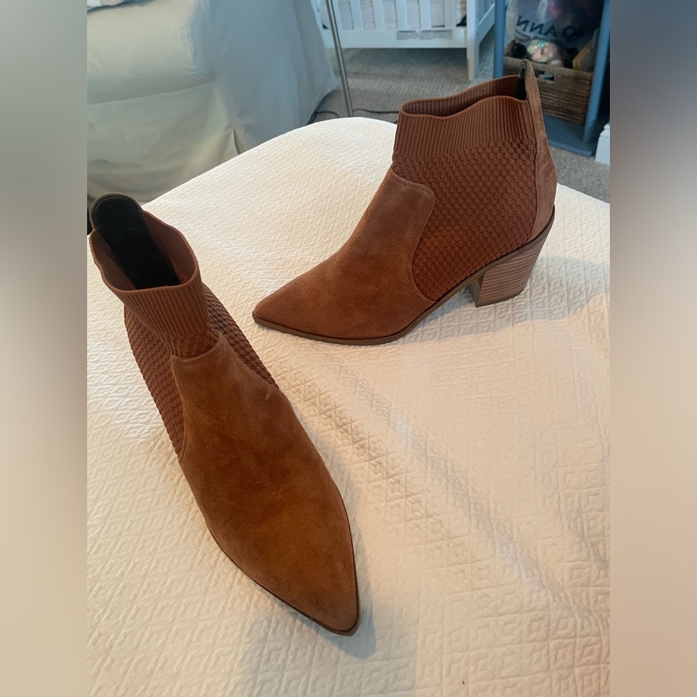 Suede Cole Haan booties